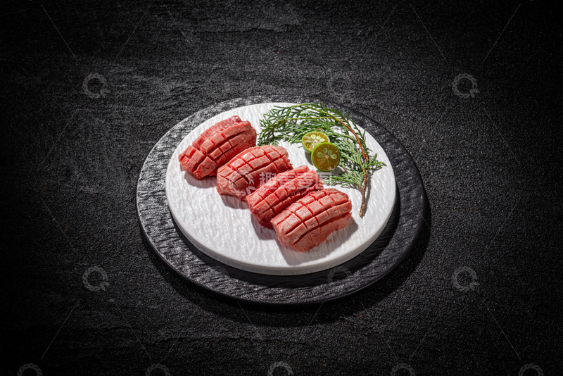 高清大图下载【趣麦麦图】鲜厚切牛舌心