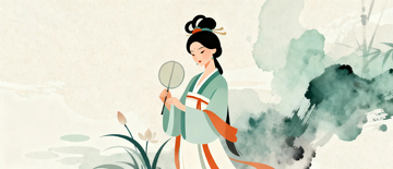 中国风水墨山水背景2