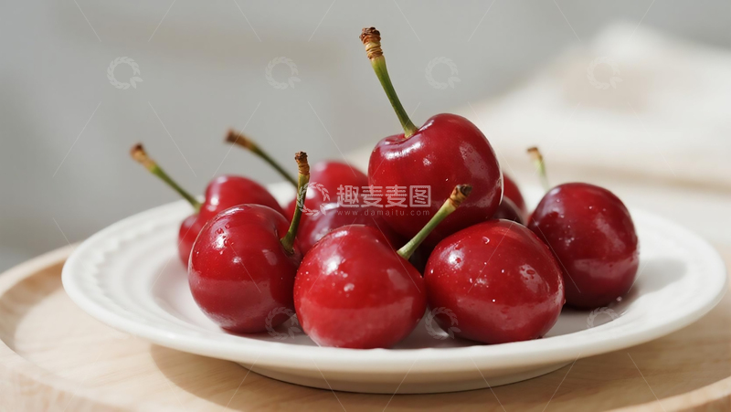 高清大图下载【趣麦麦图】水果系列之樱桃