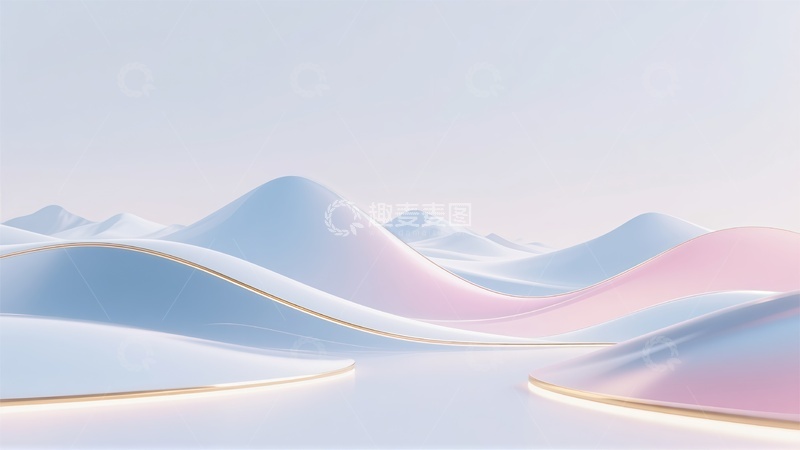 高清大图下载【趣麦麦图】渐变风简约风场景广告背景