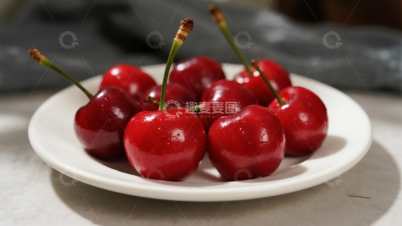 高清大图下载【趣麦麦图】水果系列之大樱桃