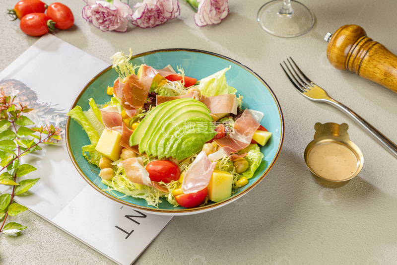 高清大图下载【趣麦麦图】意式风干火腿牛肉