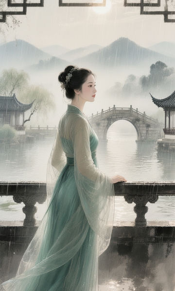 烟雨江南古装美人4