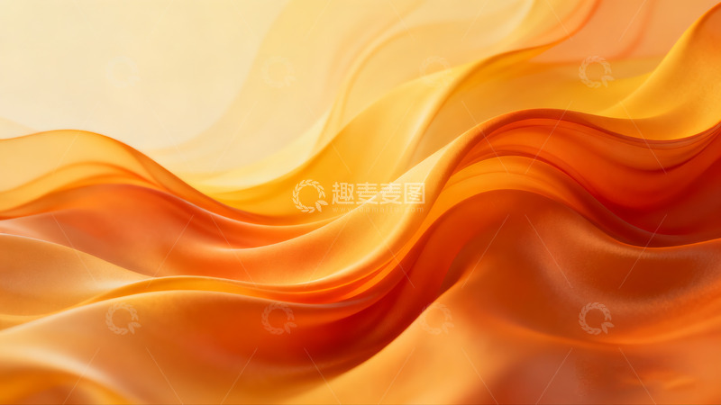 高清大图下载【趣麦麦图】暖色调橙黄色渐变