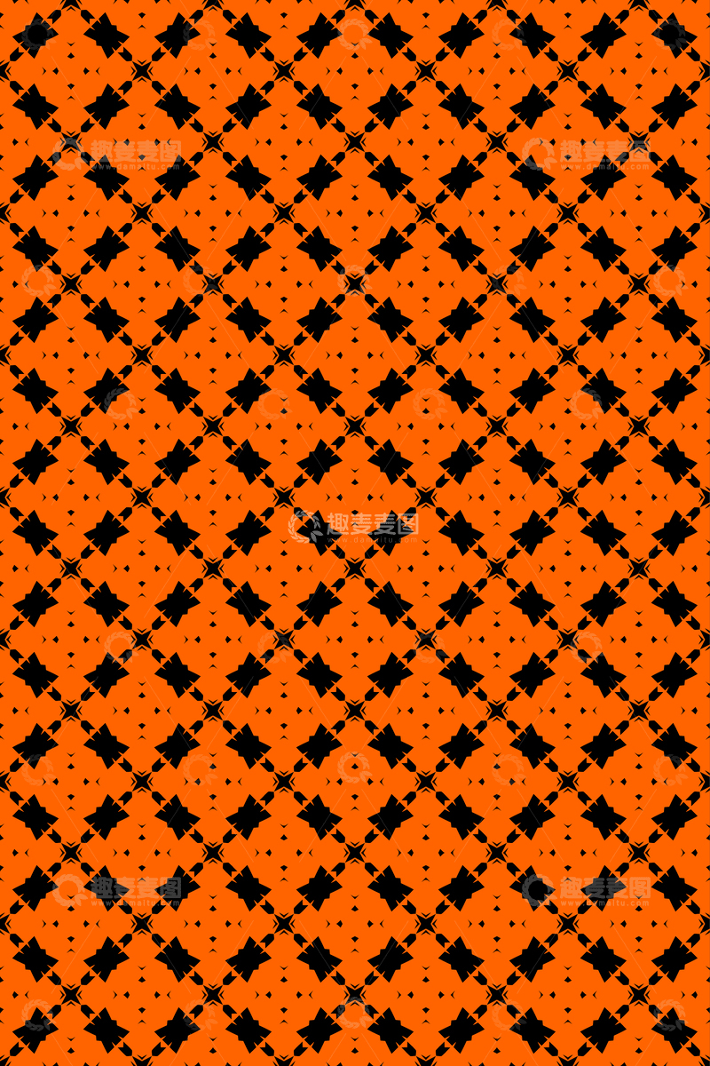 源文件下载【趣麦麦图】简约复古几何无缝花型207
