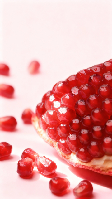 石榴水果特写摄影