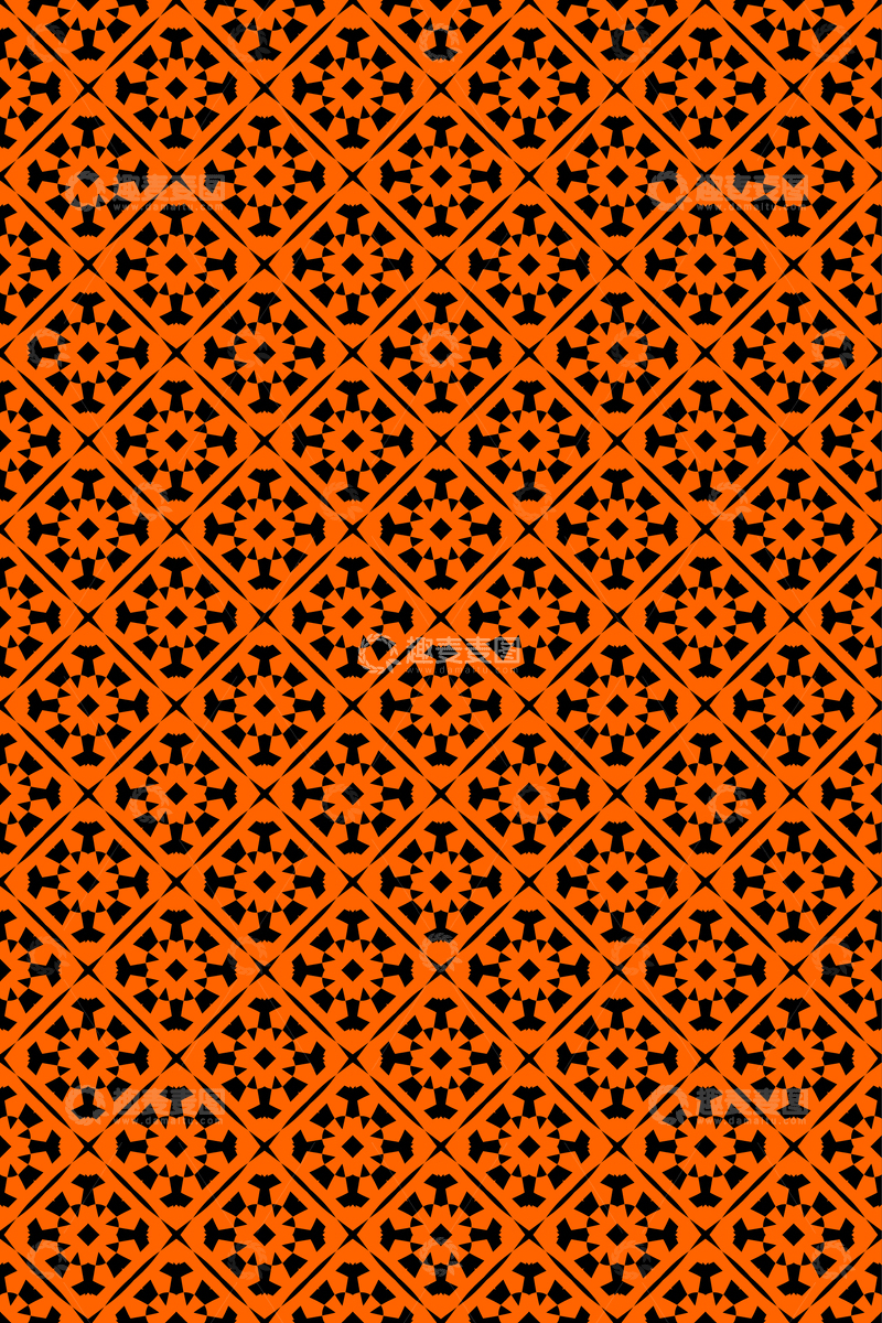 源文件下载【趣麦麦图】简约复古几何无缝花型234