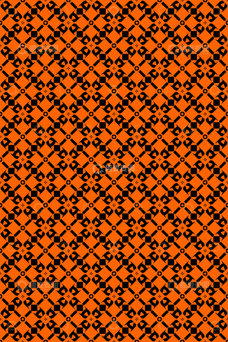 源文件下载【趣麦麦图】简约复古几何无缝花型219