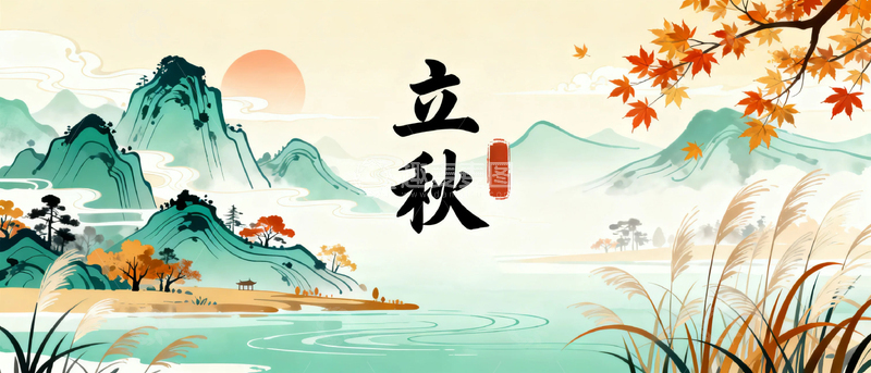 高清大图下载【趣麦麦图】-国风秋季背景09