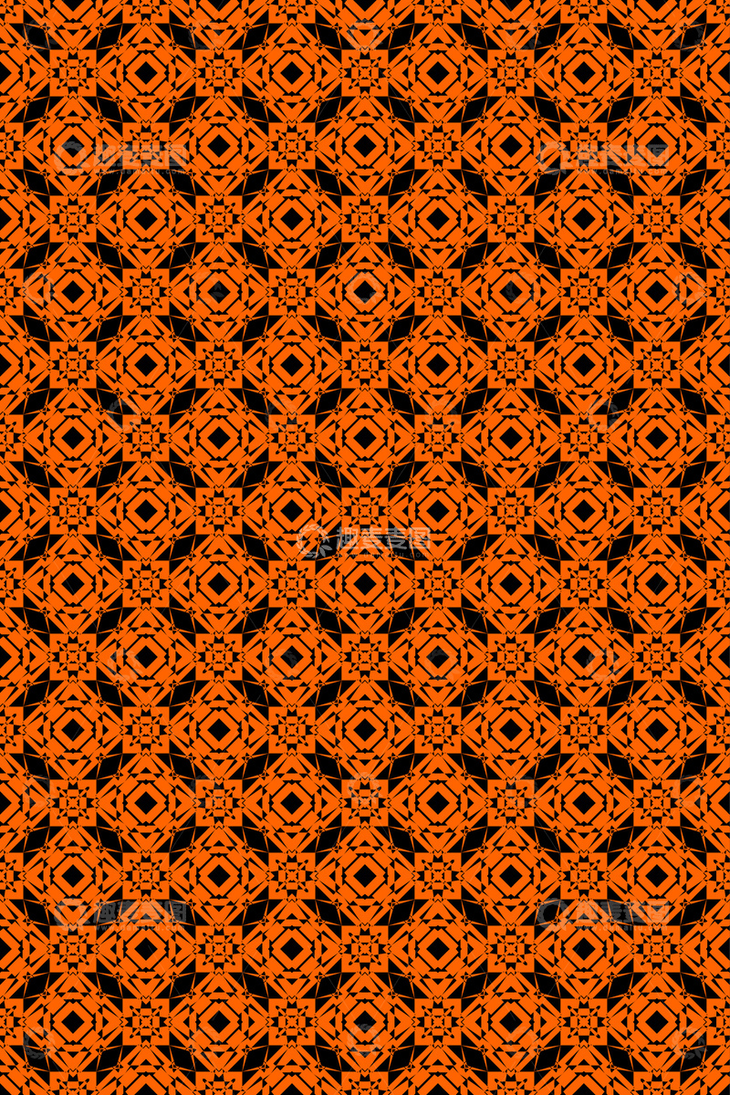 源文件下载【趣麦麦图】简约复古几何无缝花型262