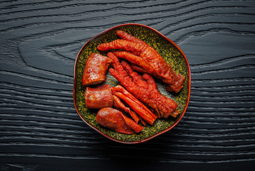 色泽诱人的卤味拼盘