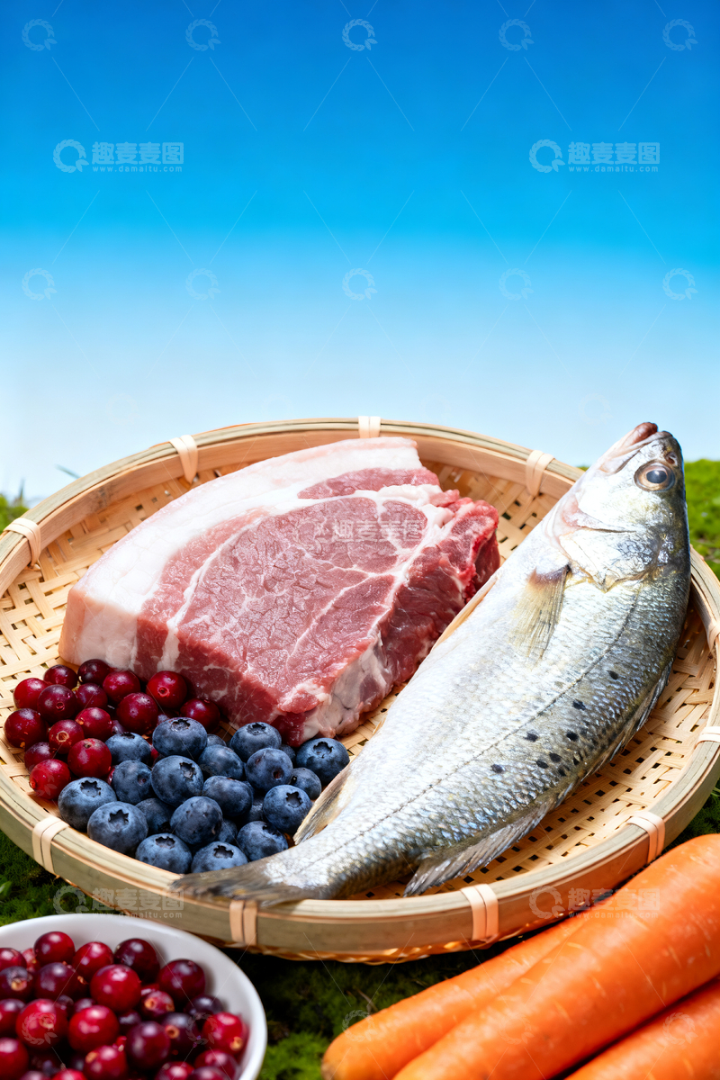 源文件下载【趣麦麦图】宠物食品原料2