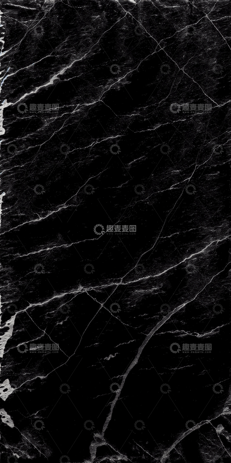 高清大图下载【趣麦麦图】黑白根黑色大理石纹