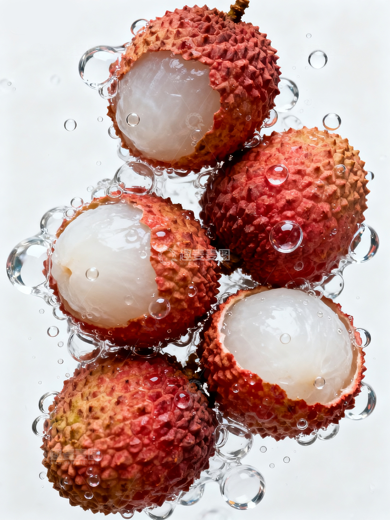 源文件下载【趣麦麦图】水中的荔枝2