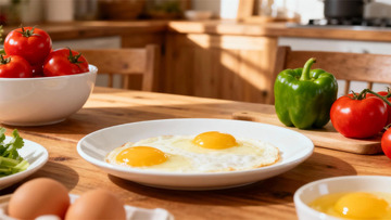 厨房美食准备场景摄影