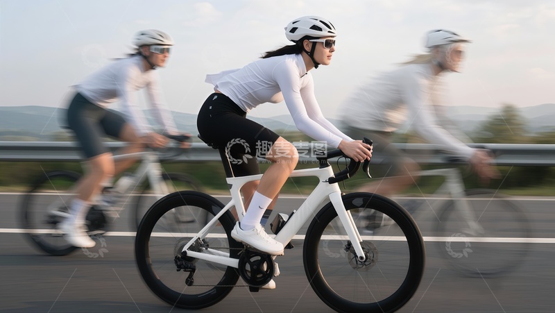 高清大图下载【趣麦麦图】户外运动骑行场景摄影