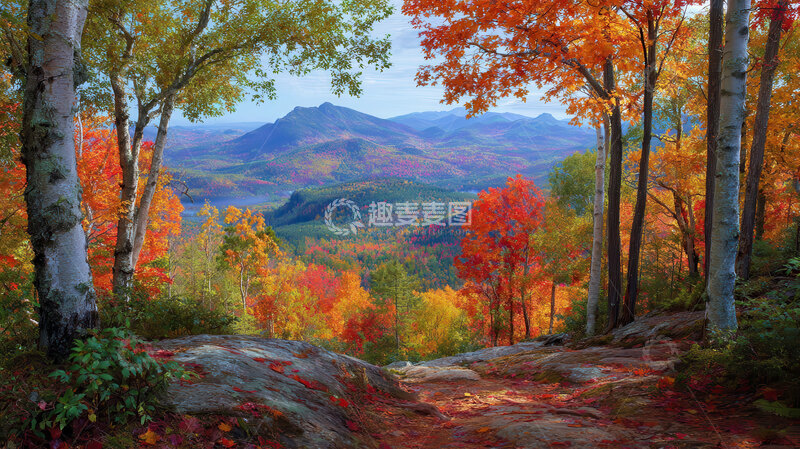 高清大图下载【趣麦麦图】山林  幽寂  归真 