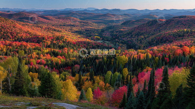 高清大图下载【趣麦麦图】山林  幽寂  旷远