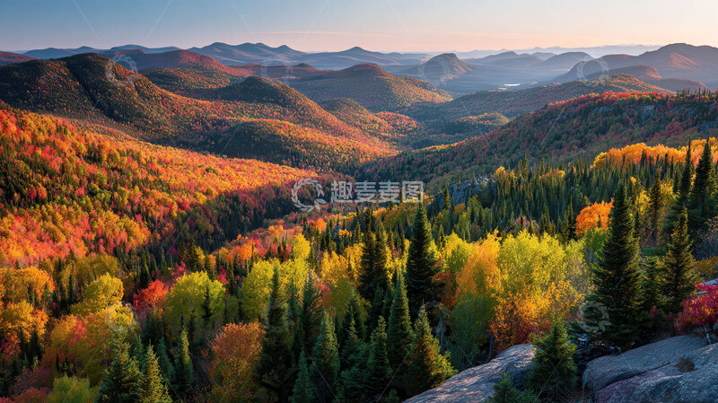 高清大图下载【趣麦麦图】山林  幽寂  云深 