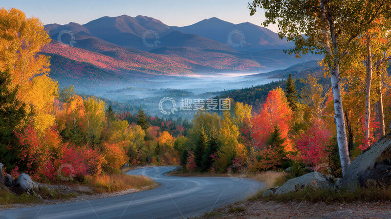高清大图下载【趣麦麦图】山林  幽寂  萧疏