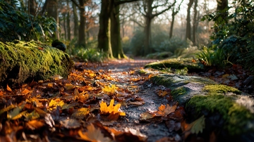 山涧  幽邃  阴翳