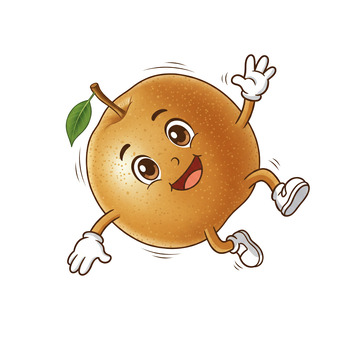 插画卡通梨子15