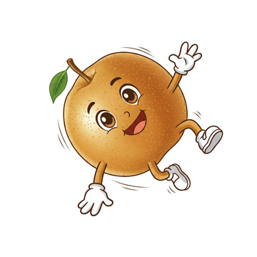 插画卡通梨子19