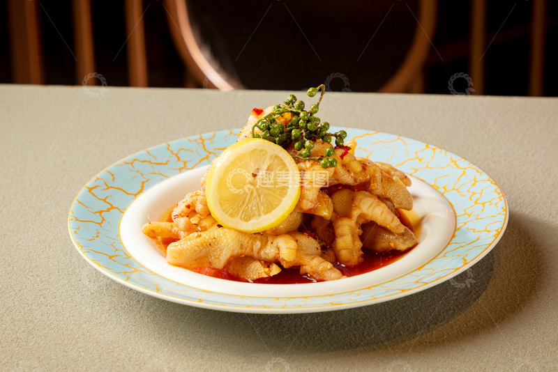 高清大图下载【趣麦麦图】柠檬去骨凤爪