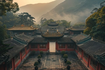 古建筑院落摄影