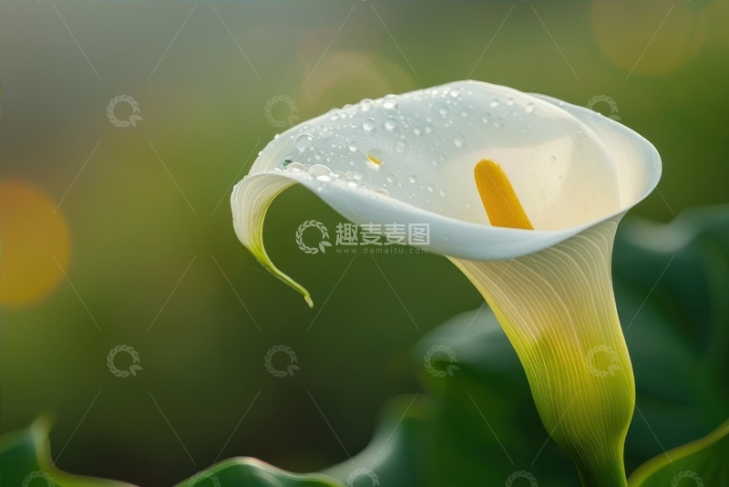 高清大图下载【趣麦麦图】盛开的白色花卉