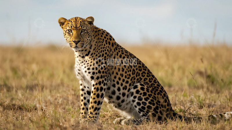 高清大图下载【趣麦麦图】生物百科凶兽之花豹