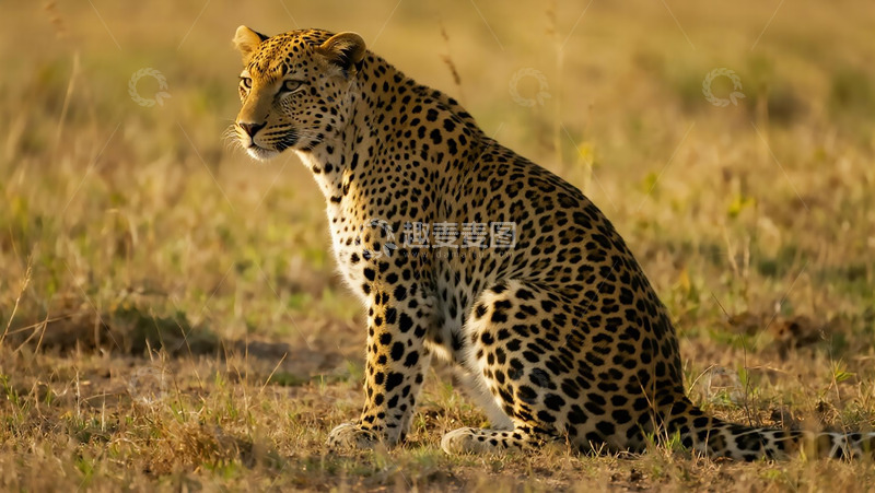高清大图下载【趣麦麦图】生物百科凶兽之猎豹