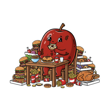 七宗罪插画红枣