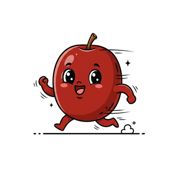 插画卡通红枣8