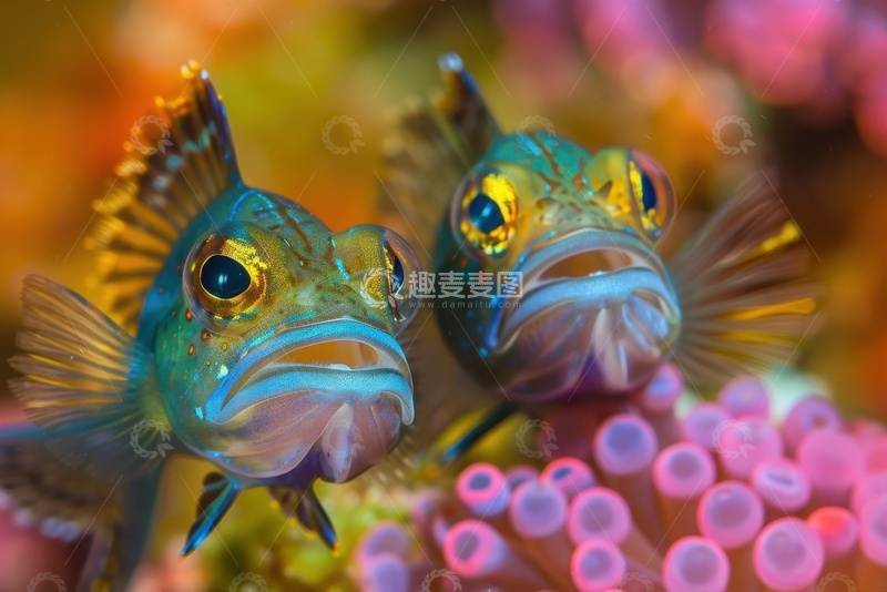 高清大图下载【趣麦麦图】大海里的大眼睛鱼