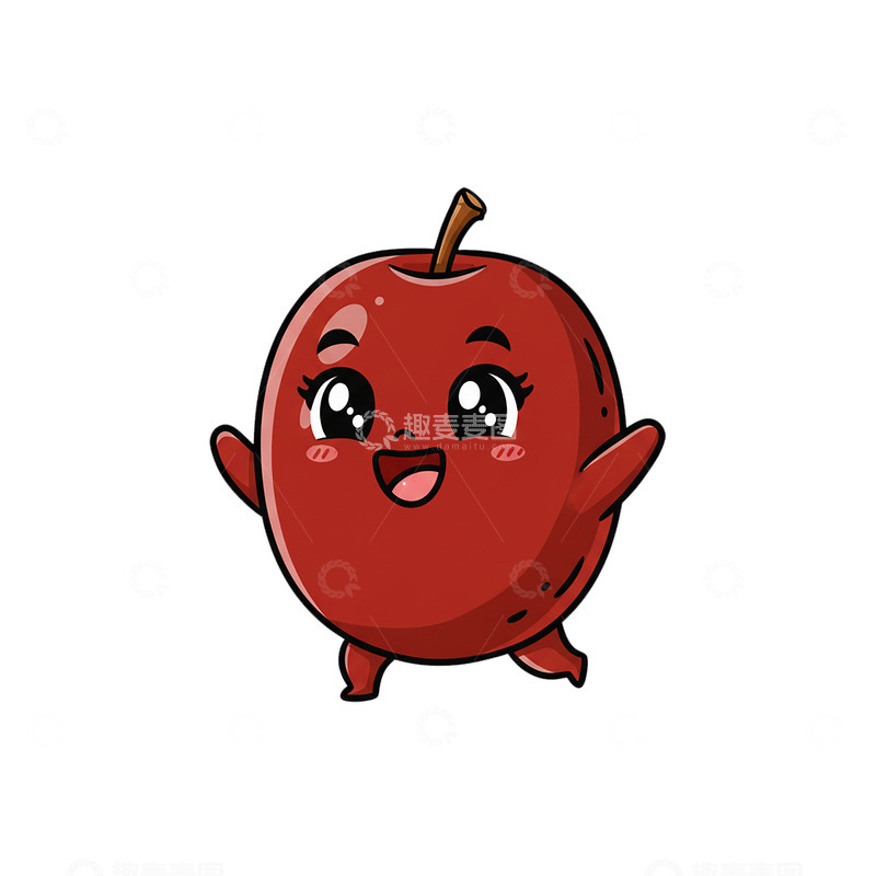 高清大图下载【趣麦麦图】插画漫画红枣15