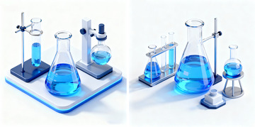 3D医学实验场景图标