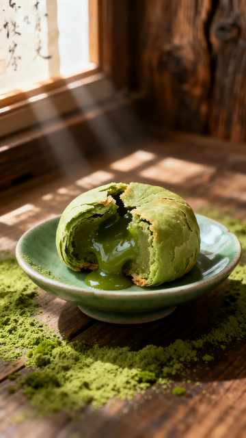 流心抹茶酥4