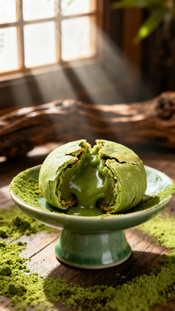 流心抹茶酥1