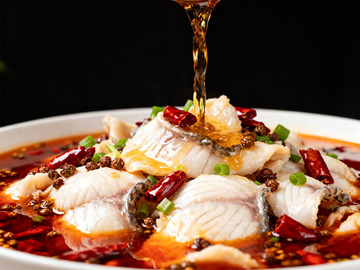 川味水煮鱼美味佳肴摄影图片