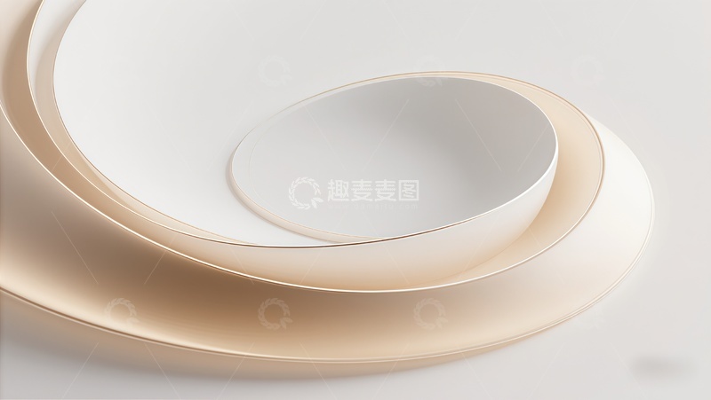 高清大图下载【趣麦麦图】简约几何圆形设计元素