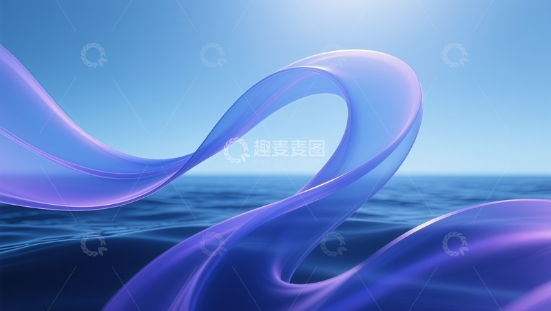 高清大图下载【趣麦麦图】梦幻海洋流动艺术