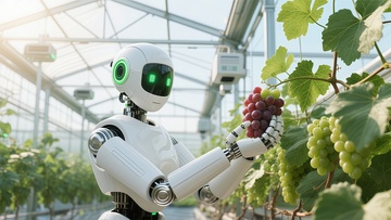 智能农业机器人采摘葡萄