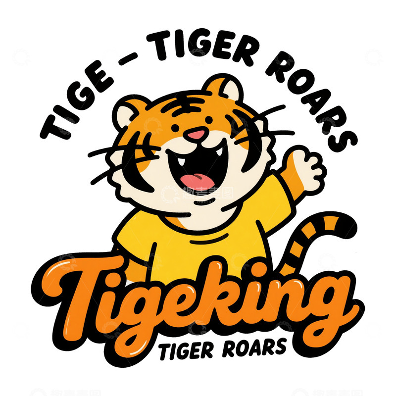 橙黑活力：品牌标识设计