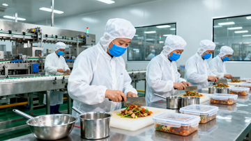 预制菜工厂工作场景4