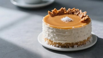 奶油芝士蛋糕美食摄影