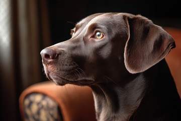 宠物狗特写摄影