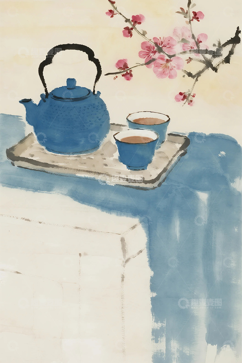 高清大图下载【趣麦麦图】中式传统茶艺文化3