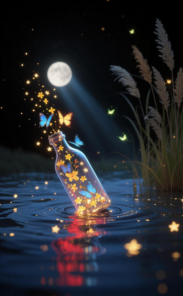 梦幻瓶中星河