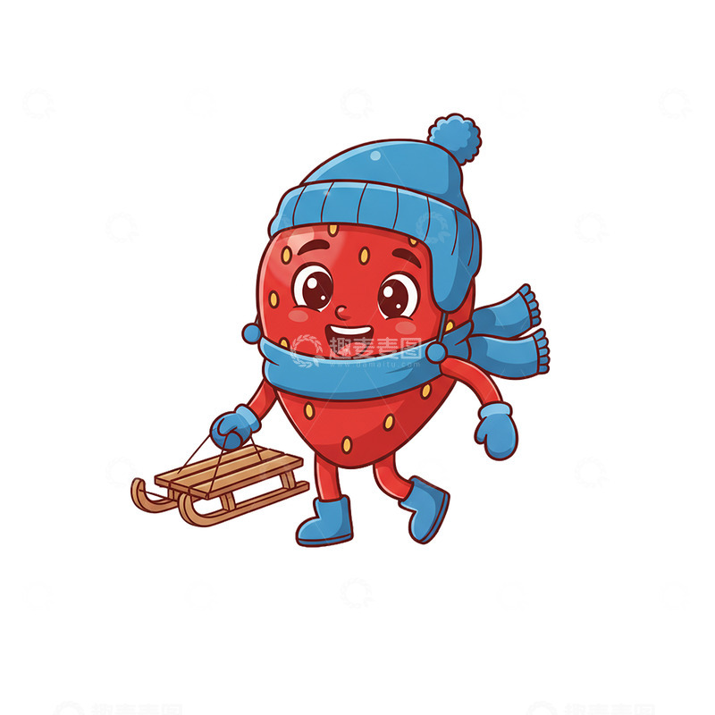 高清大图下载【趣麦麦图】草莓卡通漫画11